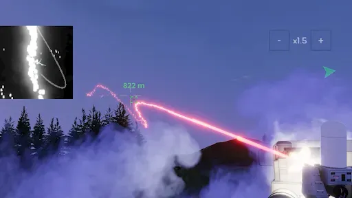 Скриншот 1 — C-RAM CIWS Симулятор