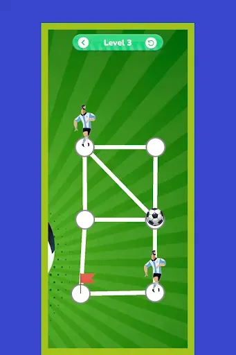 Скриншот 3 — Soccer Puzzle Kick