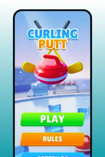 Скриншот 1 — Curling Putt