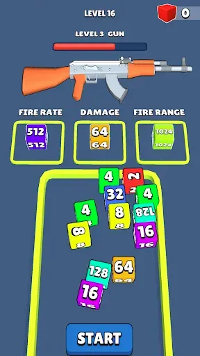 Скриншот 8 — Gun up Weapon Ball Shooter
