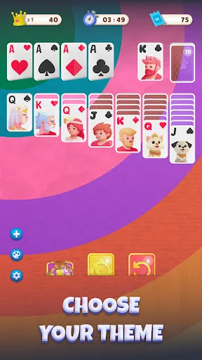 Скриншот 2 — Solitaire - Classic Card Game