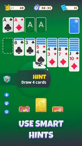 Скриншот 3 — Solitaire - Classic Card Game