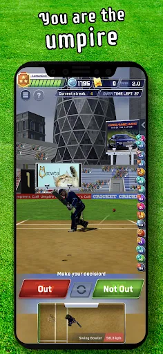 Скриншот 1 — Cricket LBW - Umpire's Call