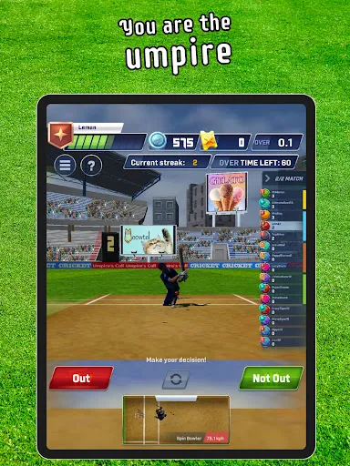 Скриншот 7 — Cricket LBW - Umpire's Call