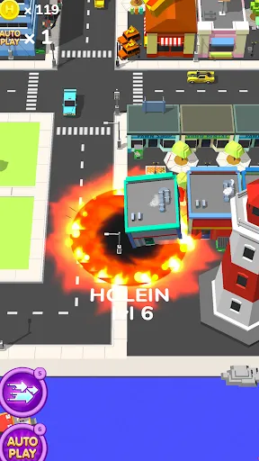 Скриншот 1 — Holein. io игры без интернета!