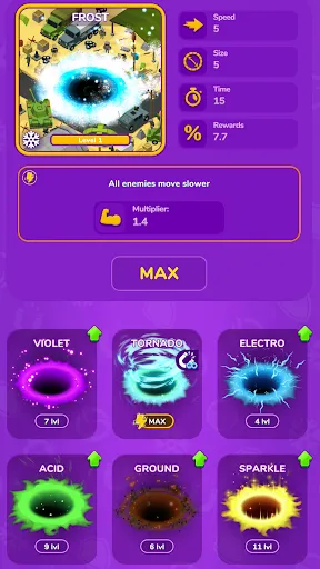 Скриншот 7 — Holein. io игры без интернета!