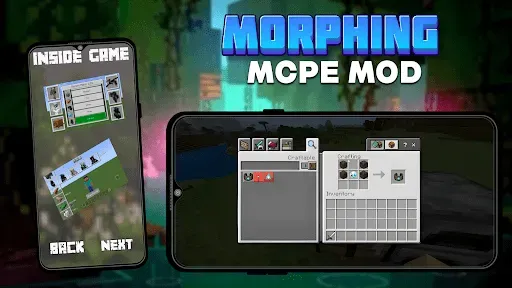 Скриншот 5 — Мод Морфинг Браслет MCPE