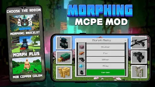 Скриншот 7 — Мод Морфинг Браслет MCPE