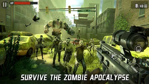 Скриншот 3 — Zombie Sniper War 3 - Fire FPS