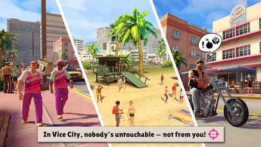 Скриншот 4 — Vice Sniper: Crime Shooting 3D