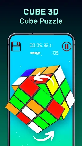 Скриншот 3 — Cube 3D - Cube Puzzle