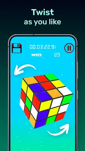 Скриншот 4 — Cube 3D - Cube Puzzle