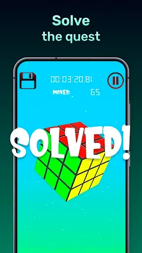 Скриншот 6 — Cube 3D - Cube Puzzle