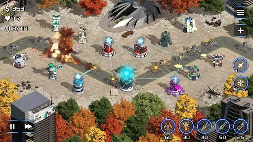 Скриншот 1 — Rush Defense - Legend Zone TD