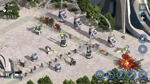 Скриншот 2 — Rush Defense - Legend Zone TD