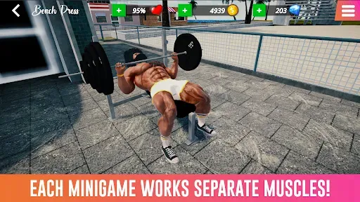 Скриншот 3 — Iron Muscle IV: бодибилдинг
