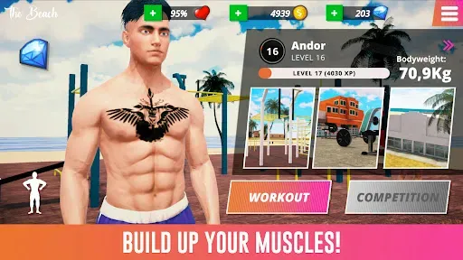 Скриншот 4 — Iron Muscle IV: бодибилдинг