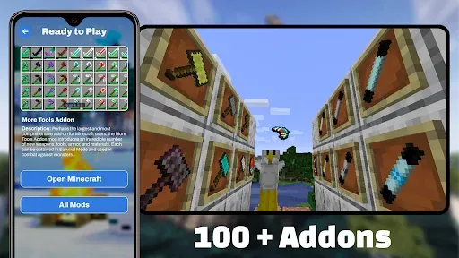 Скриншот 5 — Мод Камуфляжные Двери для MCPE