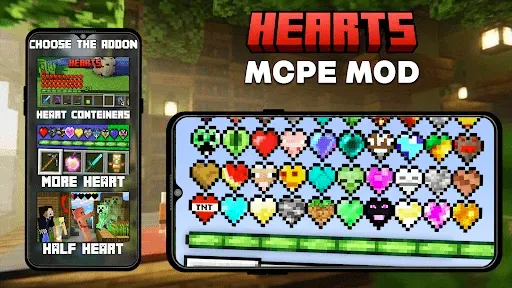 Скриншот 7 — Мод Heart Containers Minecraft