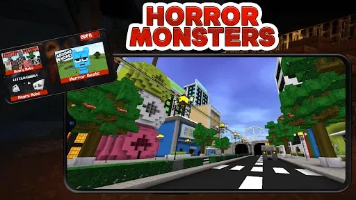 Скриншот 1 — Horror Mod Beats Minecraft PE