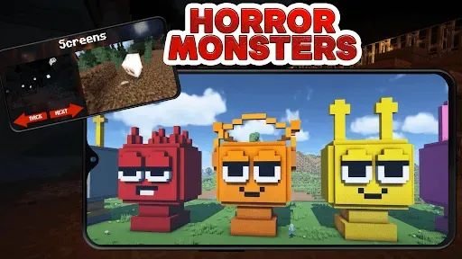 Скриншот 4 — Horror Mod Beats Minecraft PE