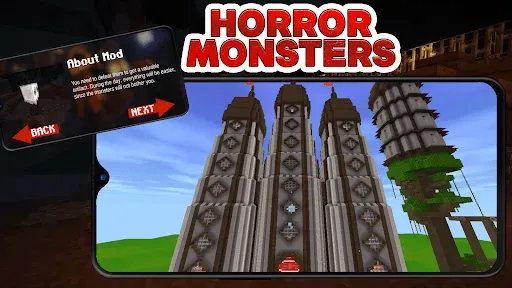Скриншот 8 — Horror Mod Beats Minecraft PE