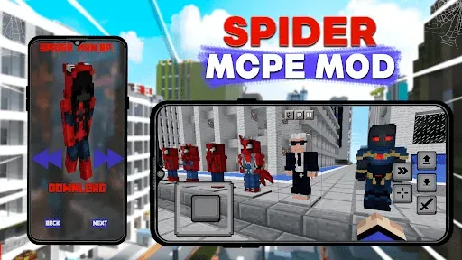 Скриншот 8 — Мод Паук для Minecraft PE