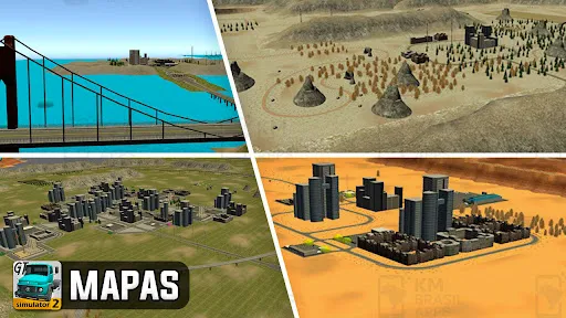 Скриншот 1 — Mapas Grand Truck Simulator 2