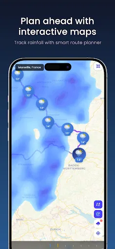 Скриншот 1 — WeatherX: AI Radar