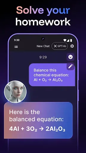 Скриншот 4 — AI Speech Chatbot Text & Voice