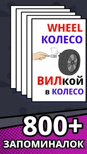 Скриншот 2 — Easy Lizzy: учить слова просто
