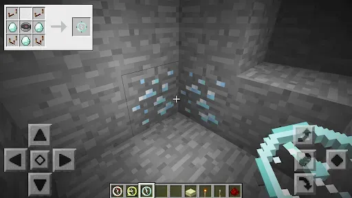 Скриншот 2 — Моды для поиска алмазов в MCPE