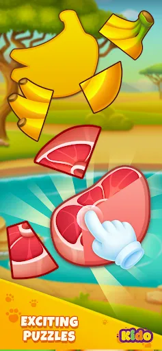 Скриншот 5 — Safari Animals Games For Kids