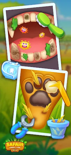 Скриншот 6 — Safari Animals Games For Kids
