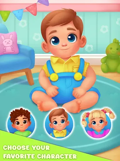 Скриншот 1 — Baby Care & Dress Up For Kids