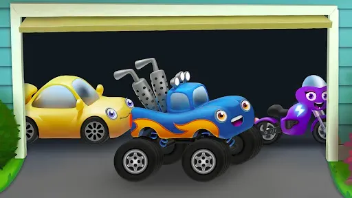 Скриншот 1 — Cars Racing Games For Kids