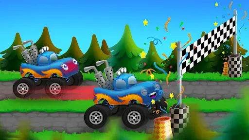 Скриншот 5 — Cars Racing Games For Kids
