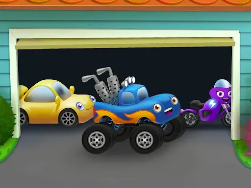Скриншот 8 — Cars Racing Games For Kids