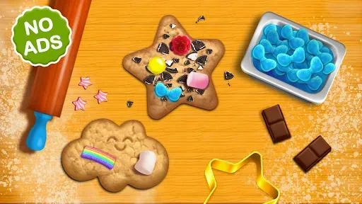 Скриншот 1 — Cookie Baking Games For Kids