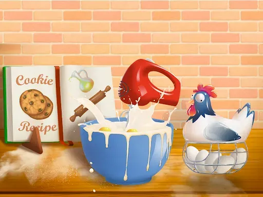Скриншот 8 — Cookie Baking Games For Kids