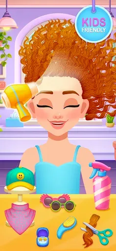 Скриншот 2 — Hair Salon Games For Kids