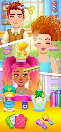 Скриншот 8 — Hair Salon Games For Kids