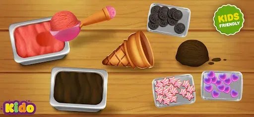 Скриншот 2 — Ice Cream Making Game For Kids