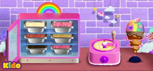 Скриншот 3 — Ice Cream Making Game For Kids