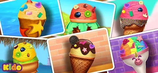 Скриншот 6 — Ice Cream Making Game For Kids