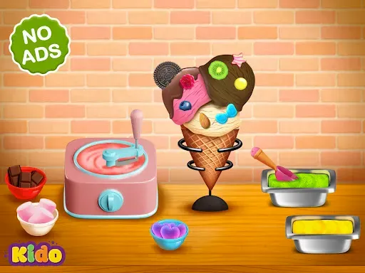 Скриншот 7 — Ice Cream Making Game For Kids