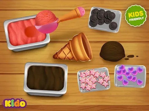 Скриншот 8 — Ice Cream Making Game For Kids