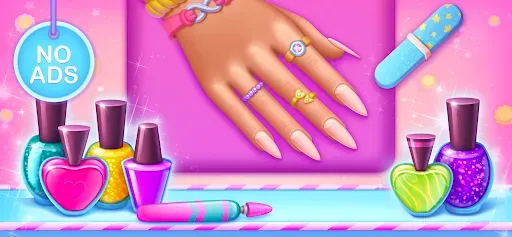Скриншот 1 — Nail Salon Games For Kids
