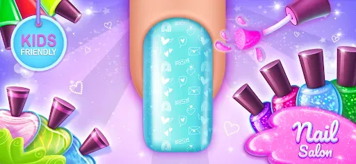 Скриншот 2 — Nail Salon Games For Kids