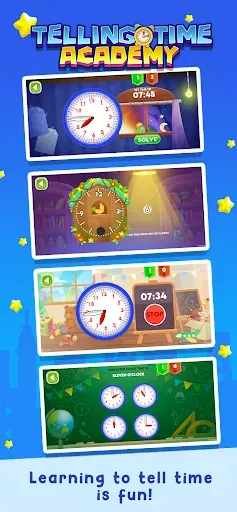 Скриншот 1 — Telling Time Academy